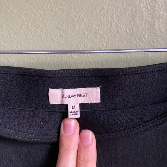 Sunday Best pencil skirt/ black/ size m - Picture 3 of 5